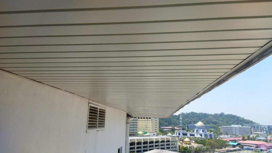 Ceiling works at Raia Hotel